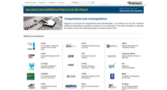 Desktop Screenshot of empresaspublicas.imprensaoficial.com.br