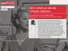 Tablet Screenshot of aplauso.imprensaoficial.com.br