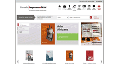Desktop Screenshot of livraria.imprensaoficial.com.br